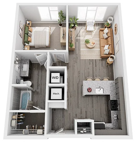 Floor plan Delta Alt