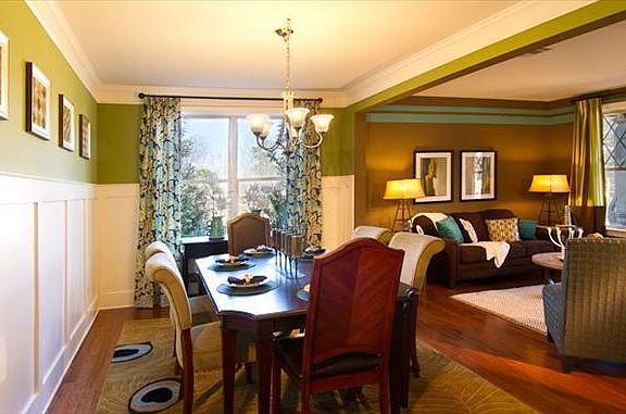 Formal living and dining areas as you enter the home