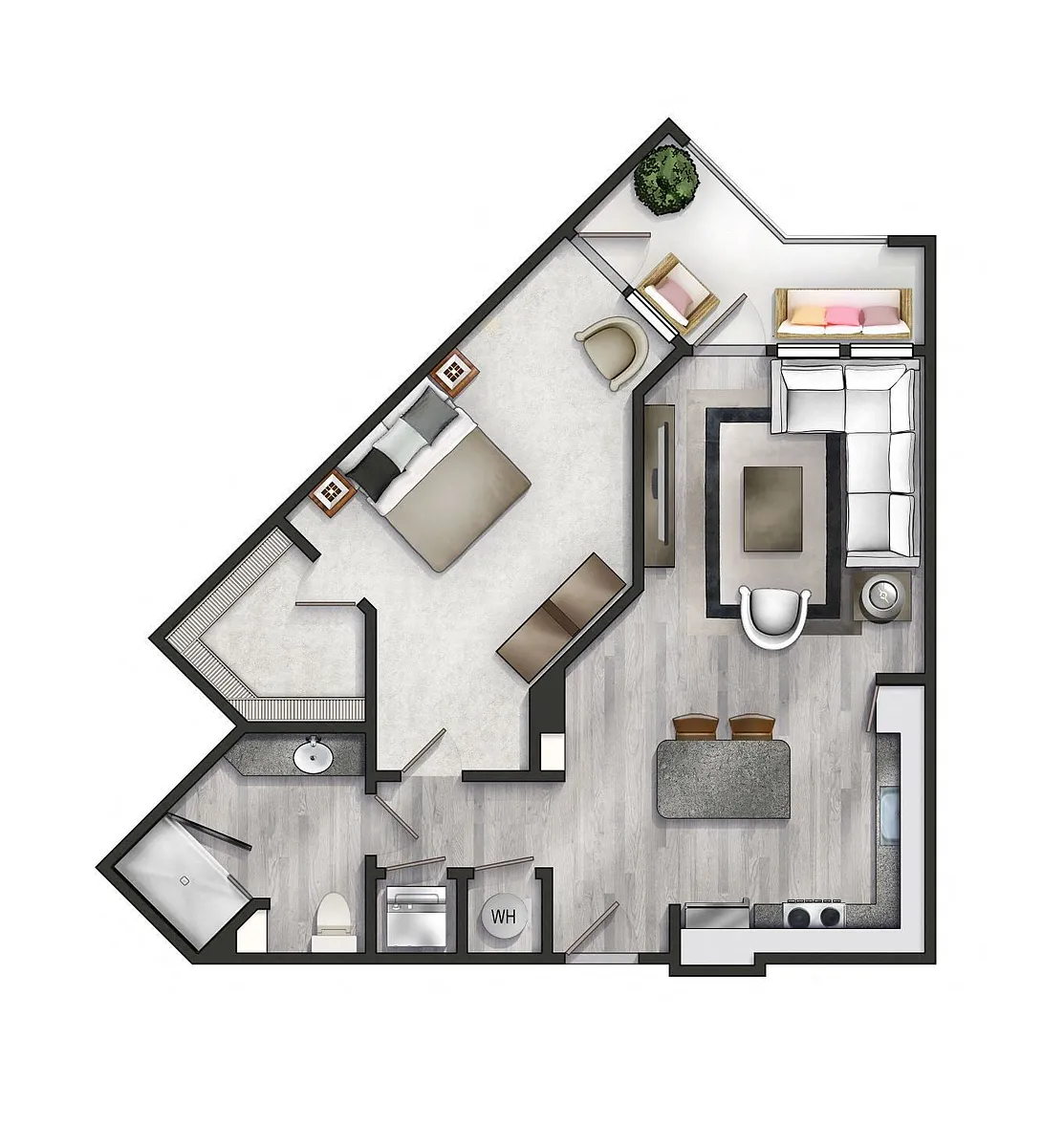 Floor plan McBee