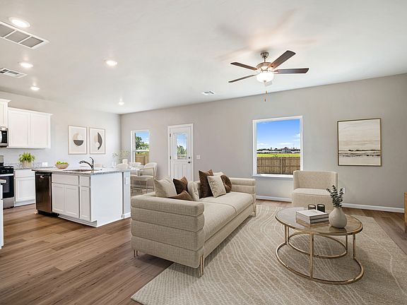This floor plan is perfect for hosting friends and family.