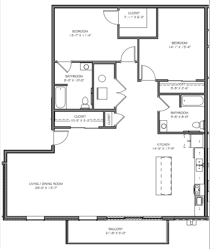 110 South Bridge Street - 2D — Photo 1