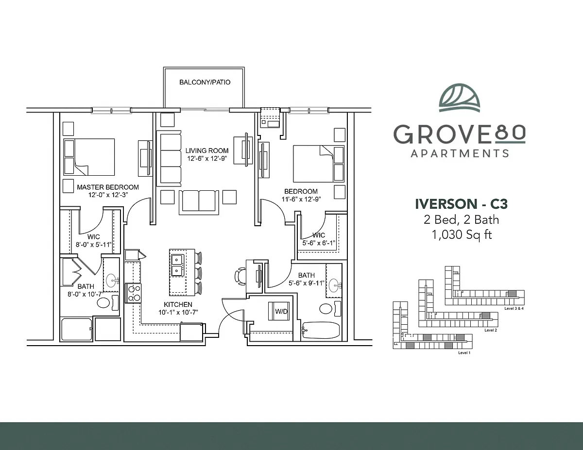 Floor plan Iverson - C3