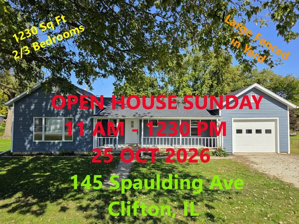 145 E Spaulding Ave, Clifton, IL 60927