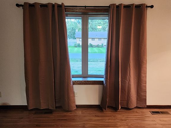 Living room bay window
