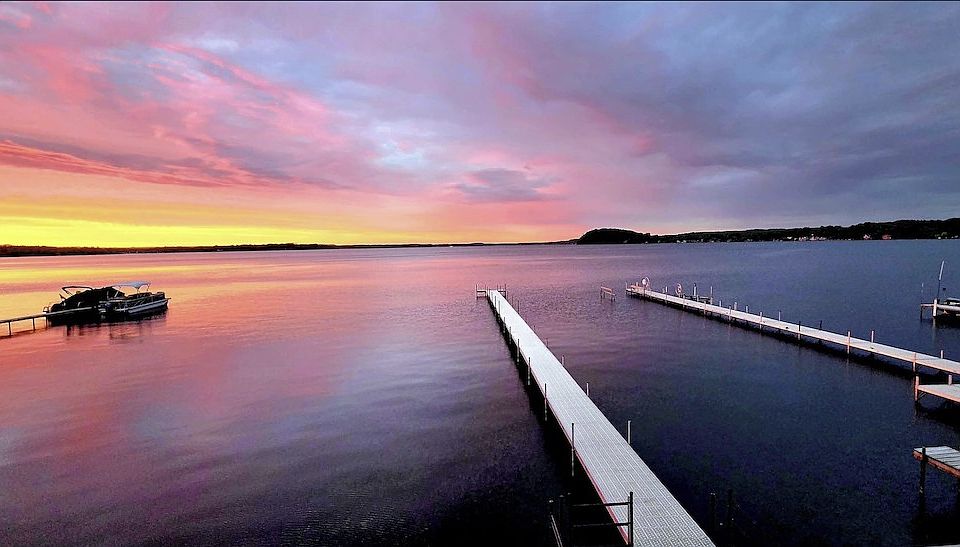 160 ft dock available for use throughout guest's stay during summer season (short walk from the property)
