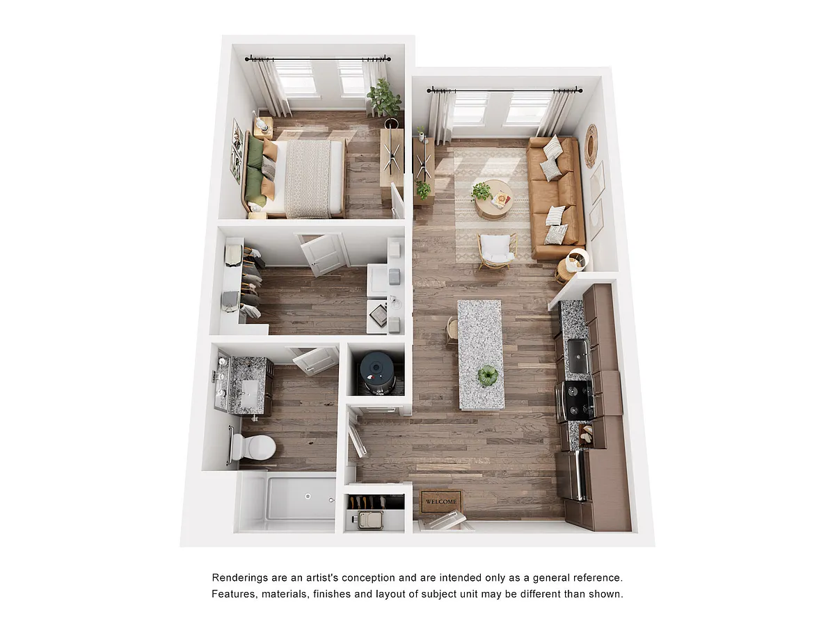 Floor plan A1