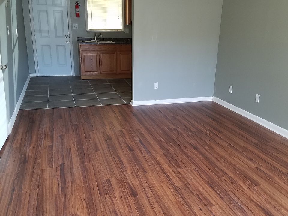 Brand new hard wood floors in the living room