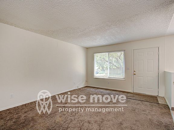 Entryway into living room