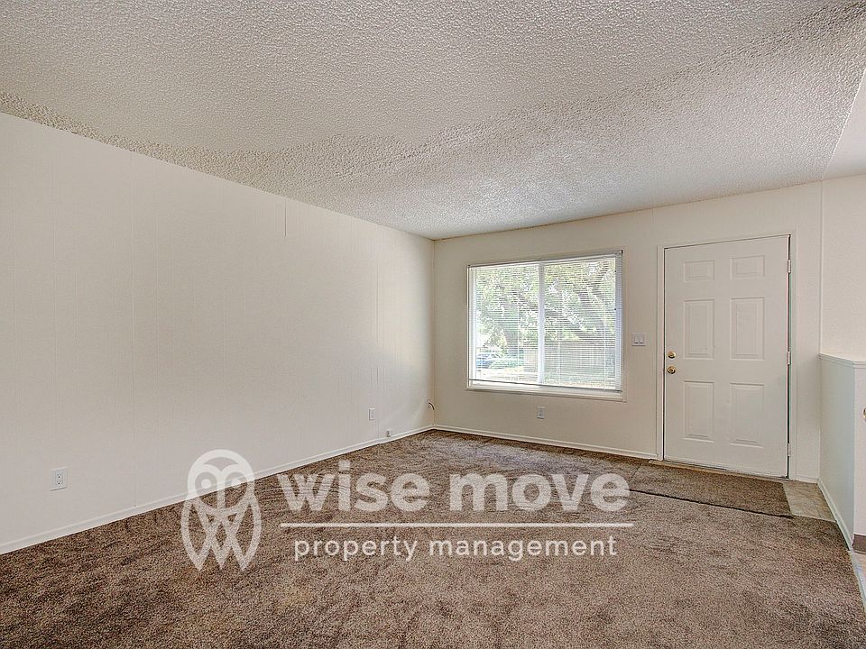 Entryway into living room
