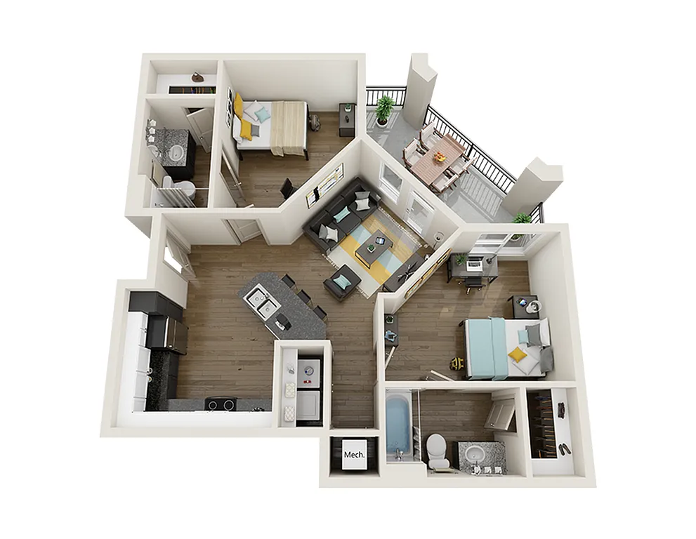 Floor plan B2