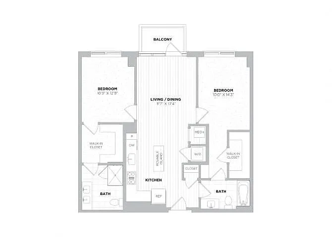 Floor plan Dylan 2C