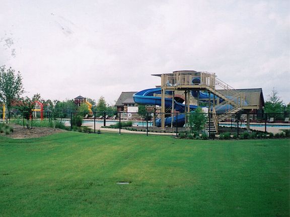 Pool Clubhouse & Water Slide