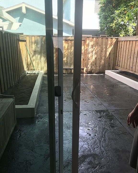 remodeled patio