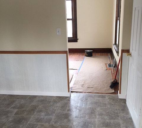 Entrance to living Rm