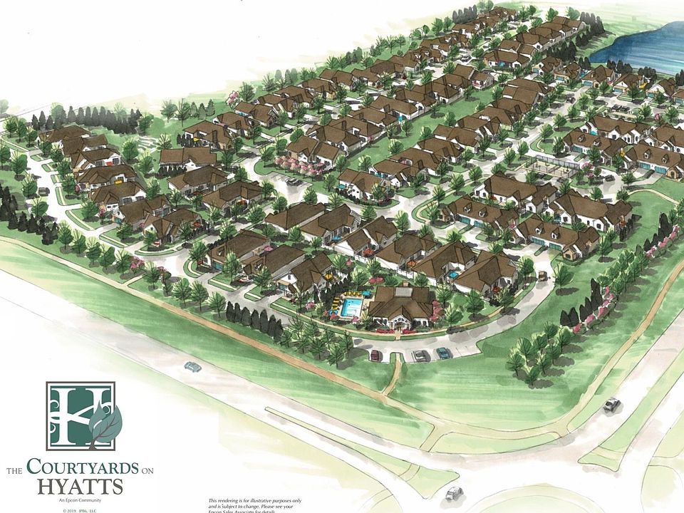 The Courtyards on Hyatts by Epcon Communities Ohio in Powell OH Zillow