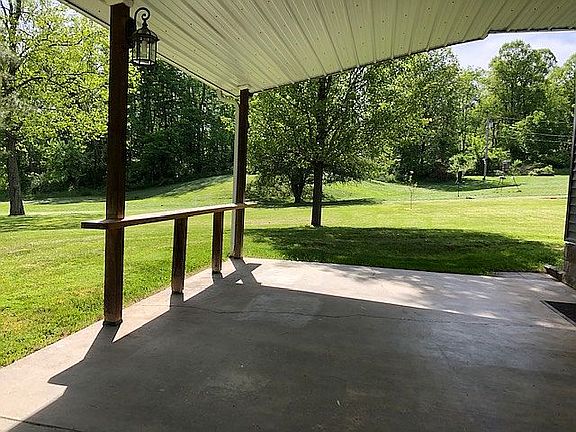 Rear porch view - back yard