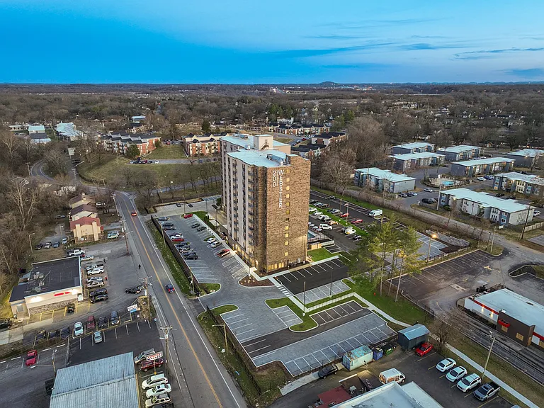Aerial View of Building