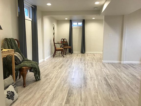 Looking at the dining area from the living room