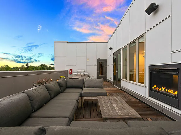 Indoor/Outdoor Fireplace