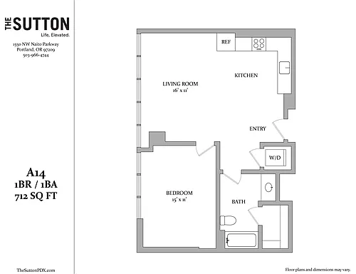 Floor plan A14