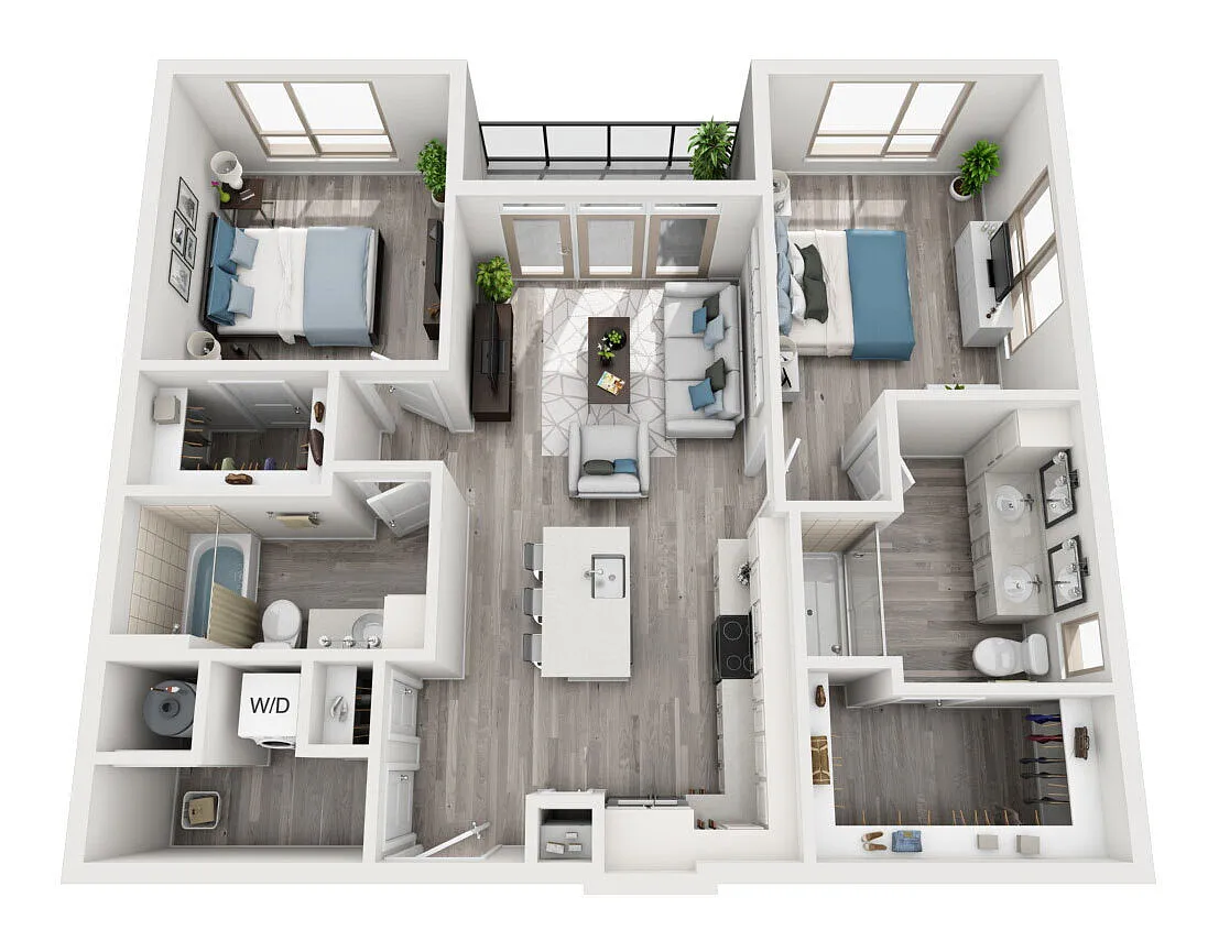 Floor plan B1