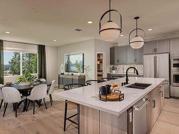 Plan 3 Kitchen and Dining Room