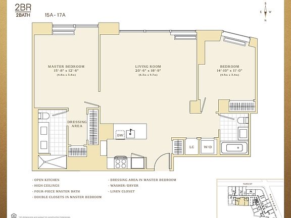 2nd image of 200 W 72nd St APT 17A