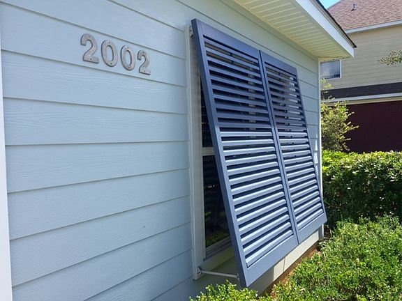 shutters in front