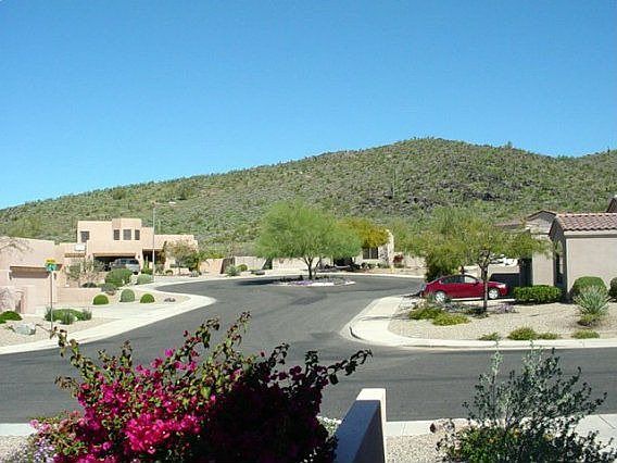 View of Thunderbird from front yard