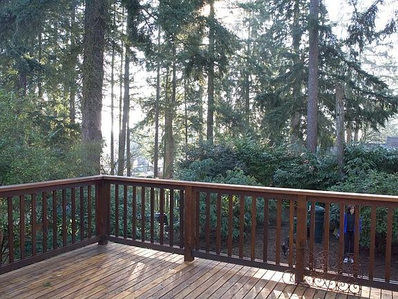 Deck off dining room`