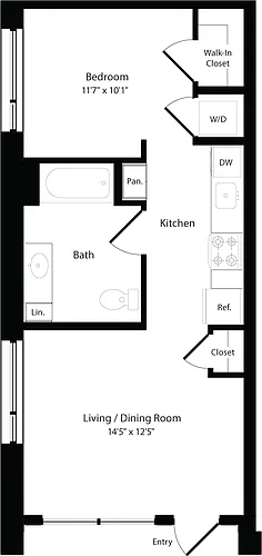 Floor plan LW1 East- Floor 1