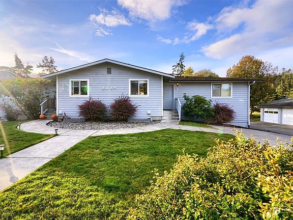 Front view of the house