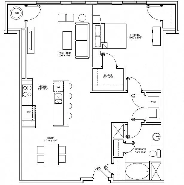 Floor plan A10