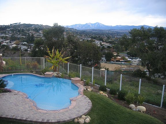 Backyard Pool & Mountain Views