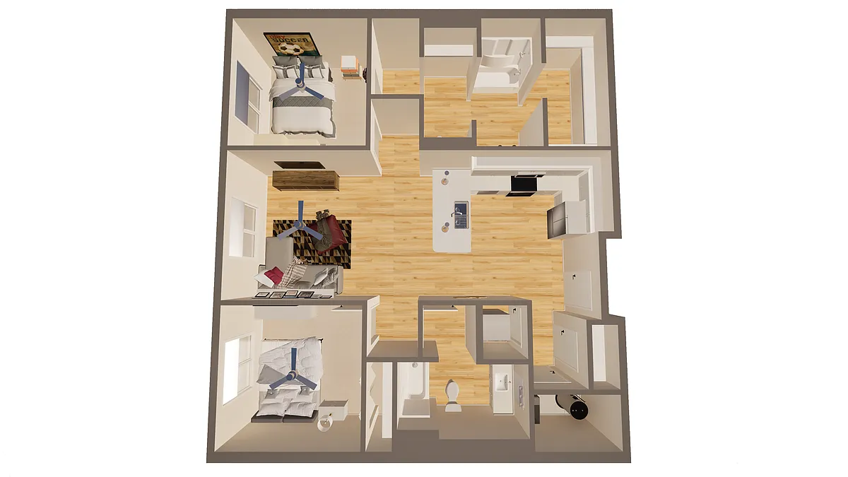 Floor plan The Montrose