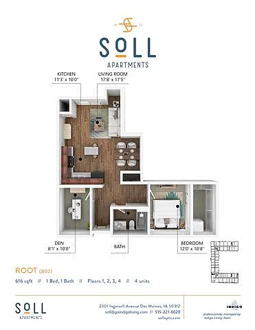Floor plan A4 - Root