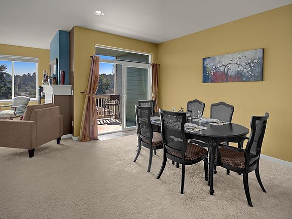 Dining Room adjacent to Living Room