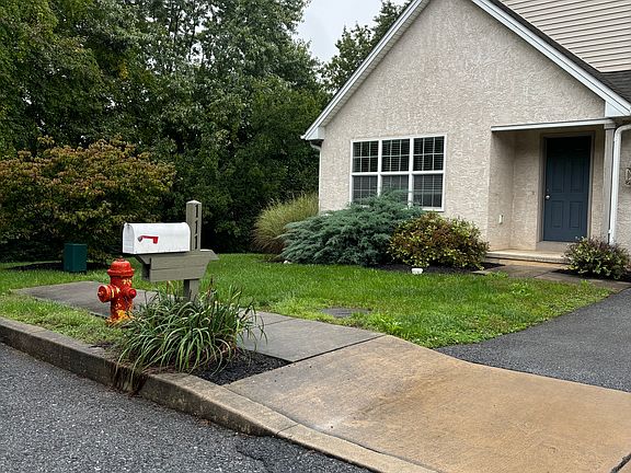 located at the end of the street