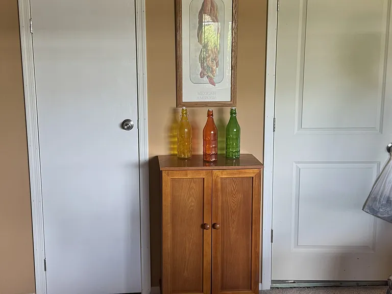 Doors to pantry and washer/dryer