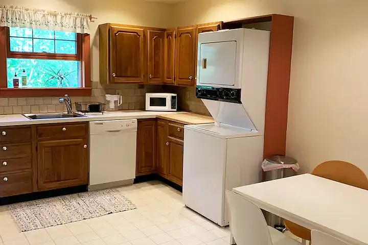 Laundry and dryer in unit