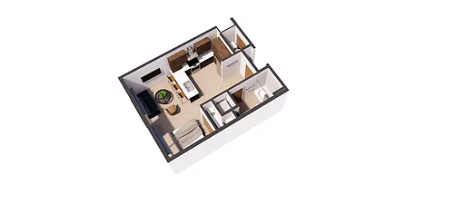 Floor plan Picasso Bleu