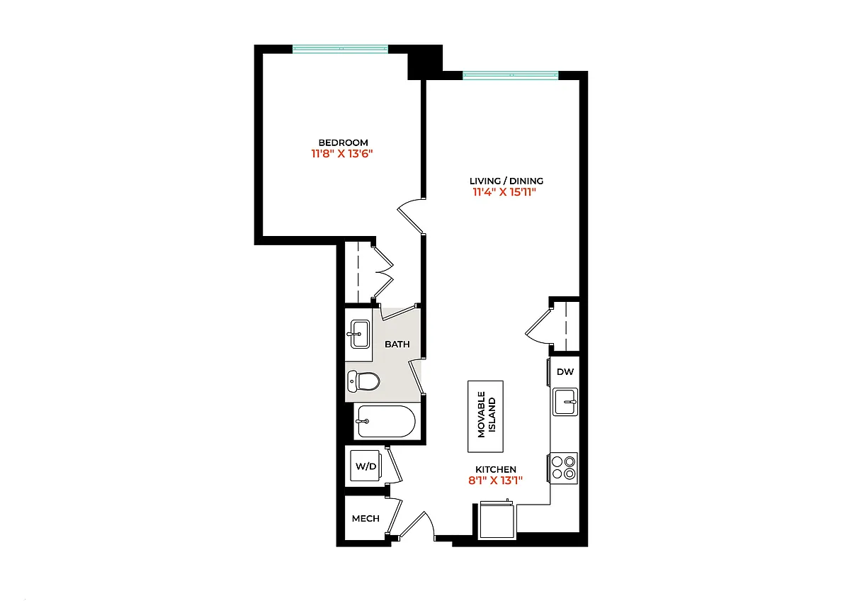 Floor plan A19A