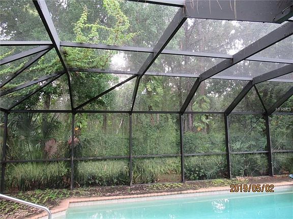 Back view of conservatory