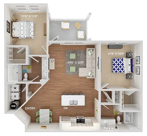 Floor plan B2B