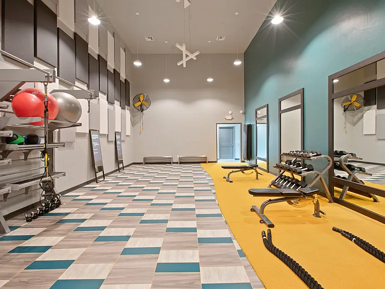 Fitness Center with Free Weights