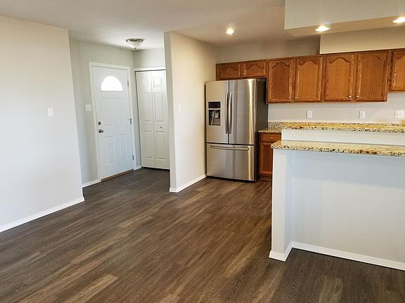 Inside front door