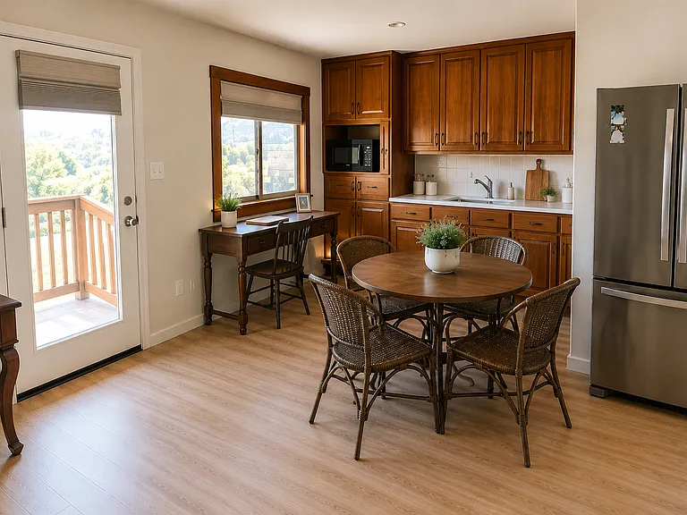 Furnished kitchenette