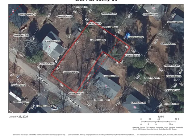 17196 Cliffside Dr, Greenville, SC 29605