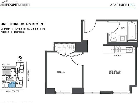2nd image of 254 Front St APT 6C