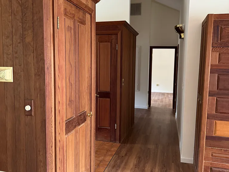 Hallway to Bedroom, Lots of built in closet space